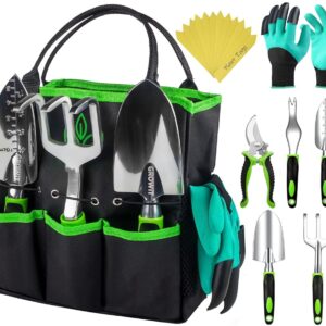 GROWIT Heavy Responsibility Gardening Software Set – 22-Piece Reward Assortment for Girls, Mothers, and Males – Sturdy and Ergonomic Gardening Instruments